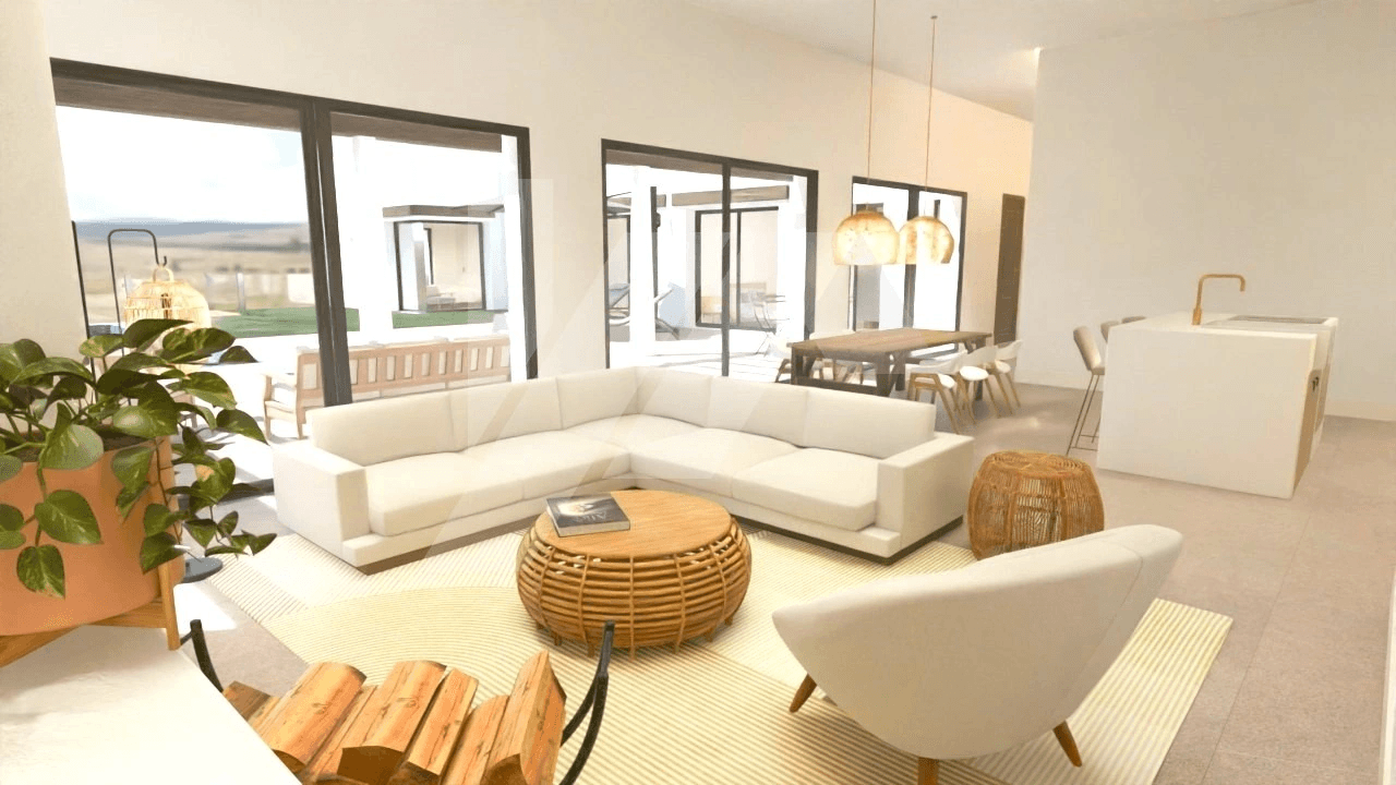 Villa de estilo Ibicenco en venta en Javea, Costa Balnca.