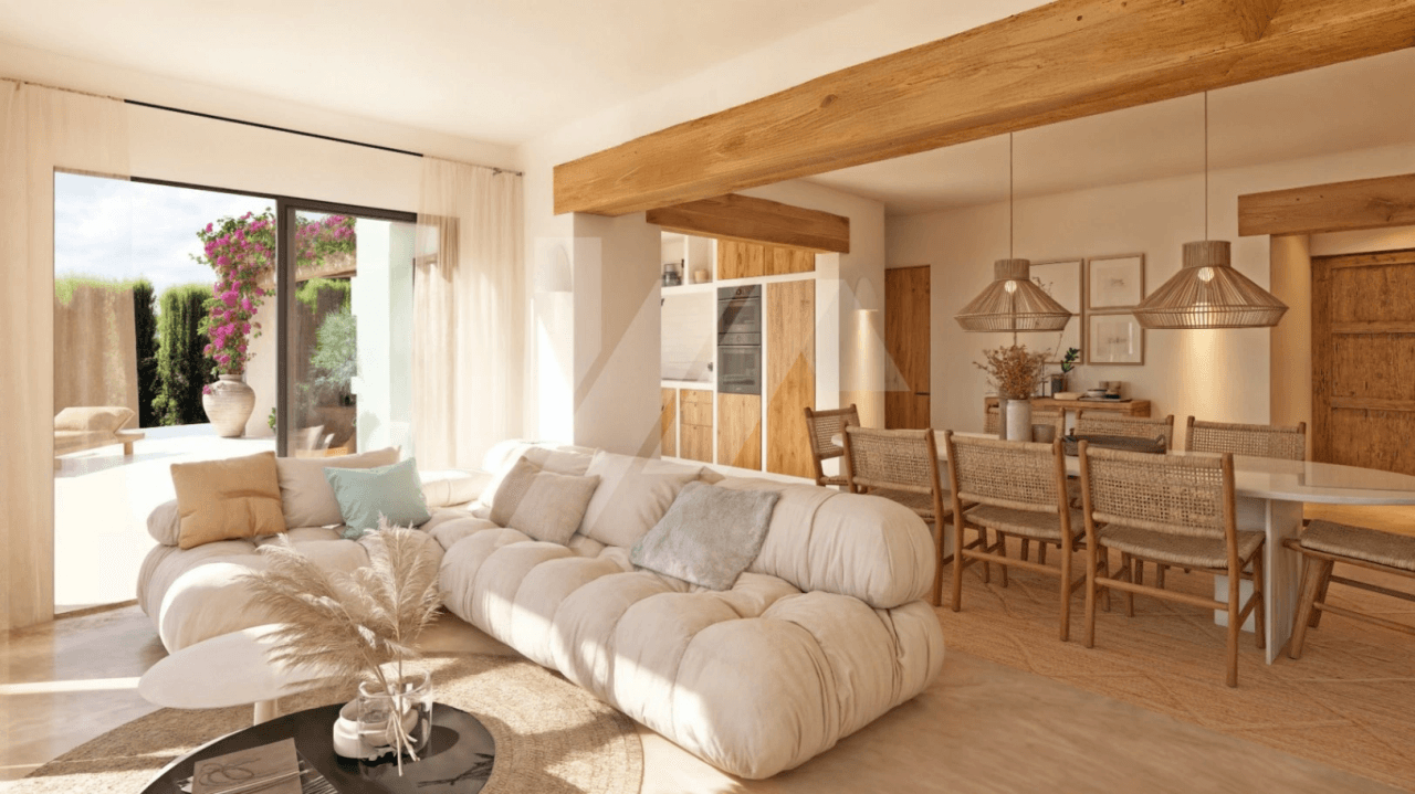 Villa con vista panorámicas al mar en venta en Moraira, Costa Blanca.
