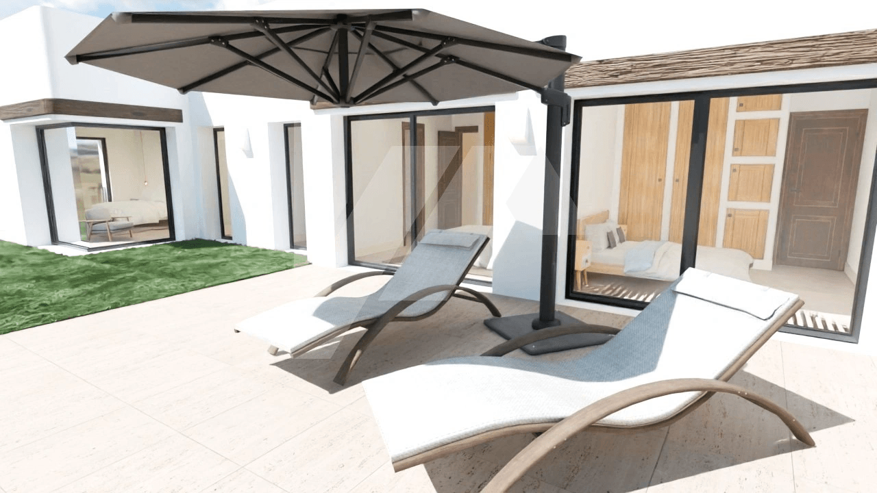 Villa de estilo Ibicenco en venta en Javea, Costa Balnca.