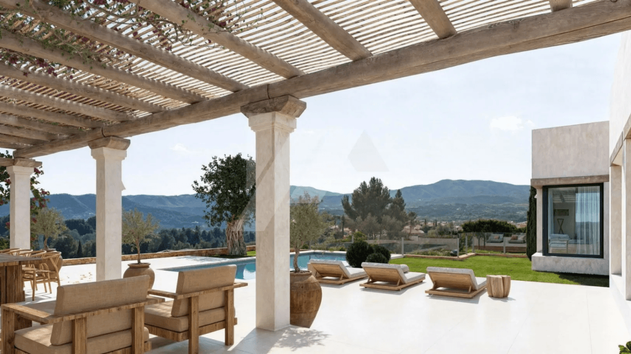 Villa de estilo Ibicenco en venta en Javea, Costa Balnca.