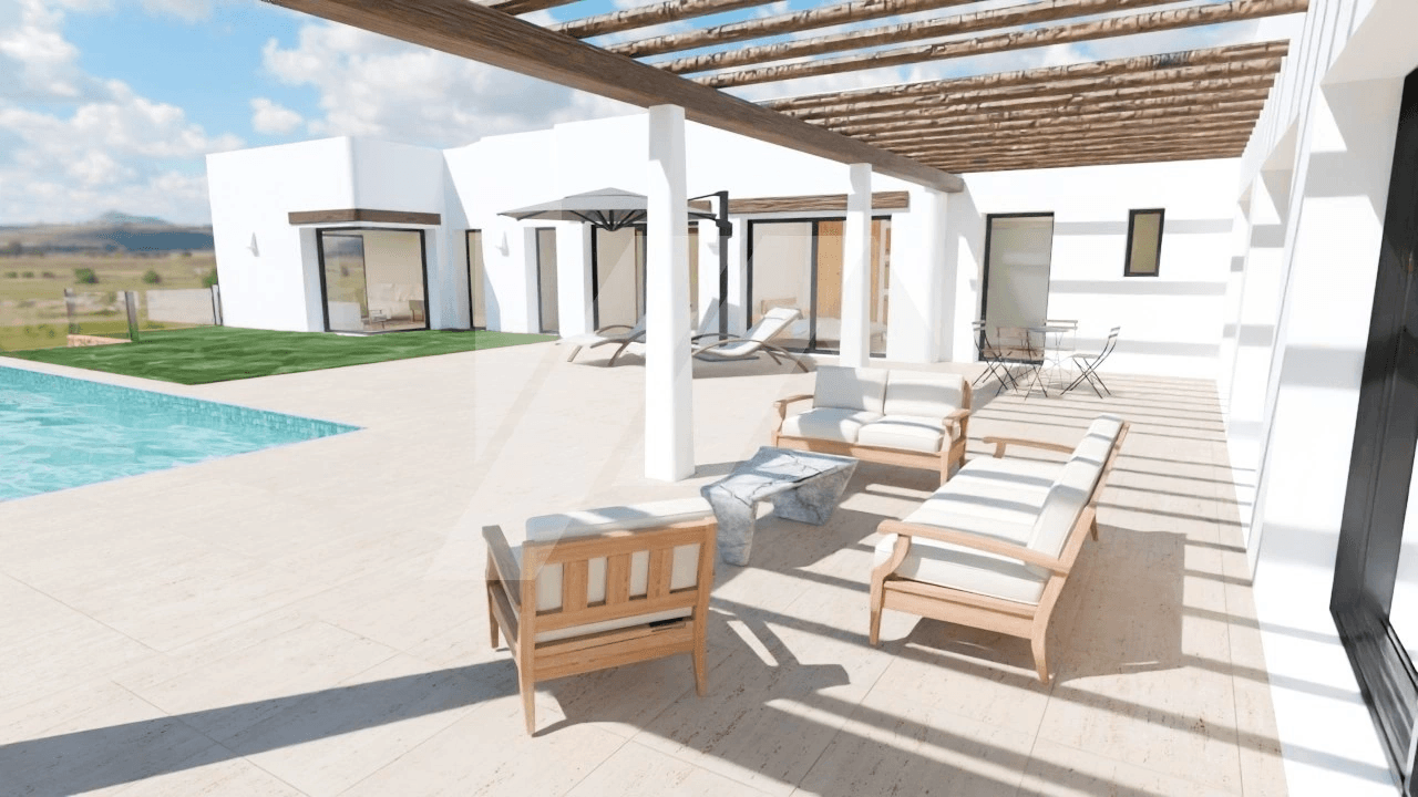 Villa de estilo Ibicenco en venta en Javea, Costa Balnca.