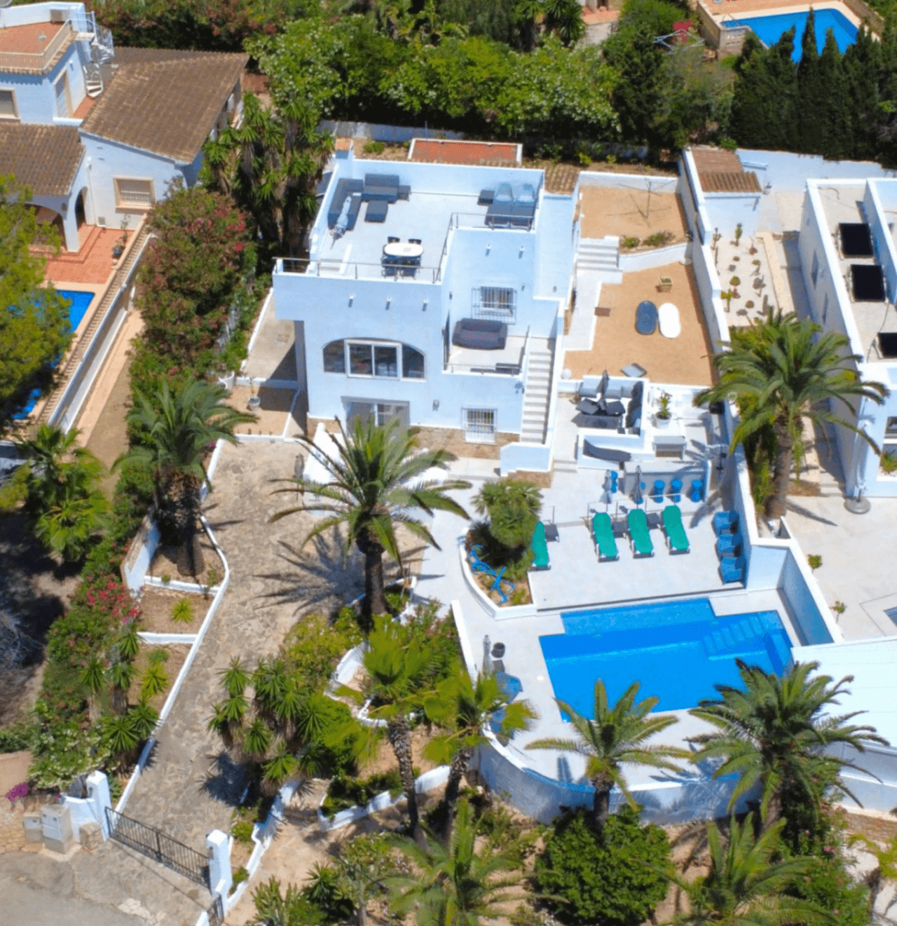 Villa con vistas al Mar en venta en Moraira, Costa Blanca.