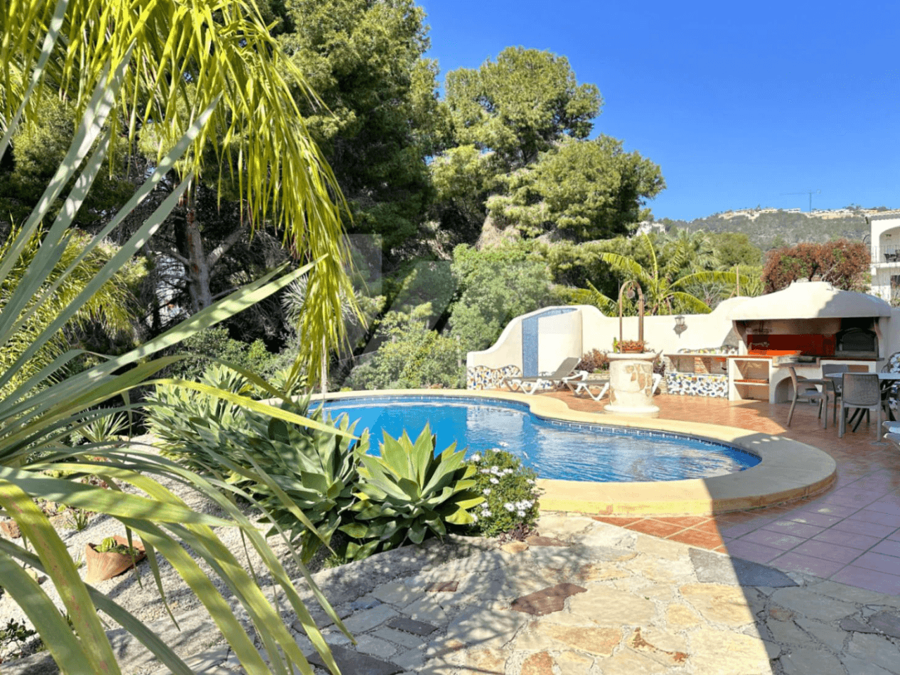 Villa de Estilo Mediterráneo en venta en Benissa, Costa Blanca.