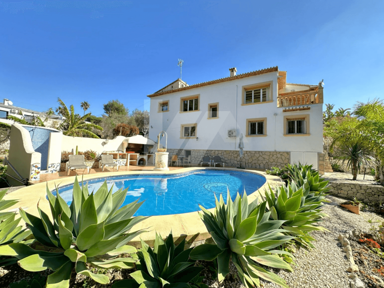 Villa de Estilo Mediterráneo en venta en Benissa, Costa Blanca.